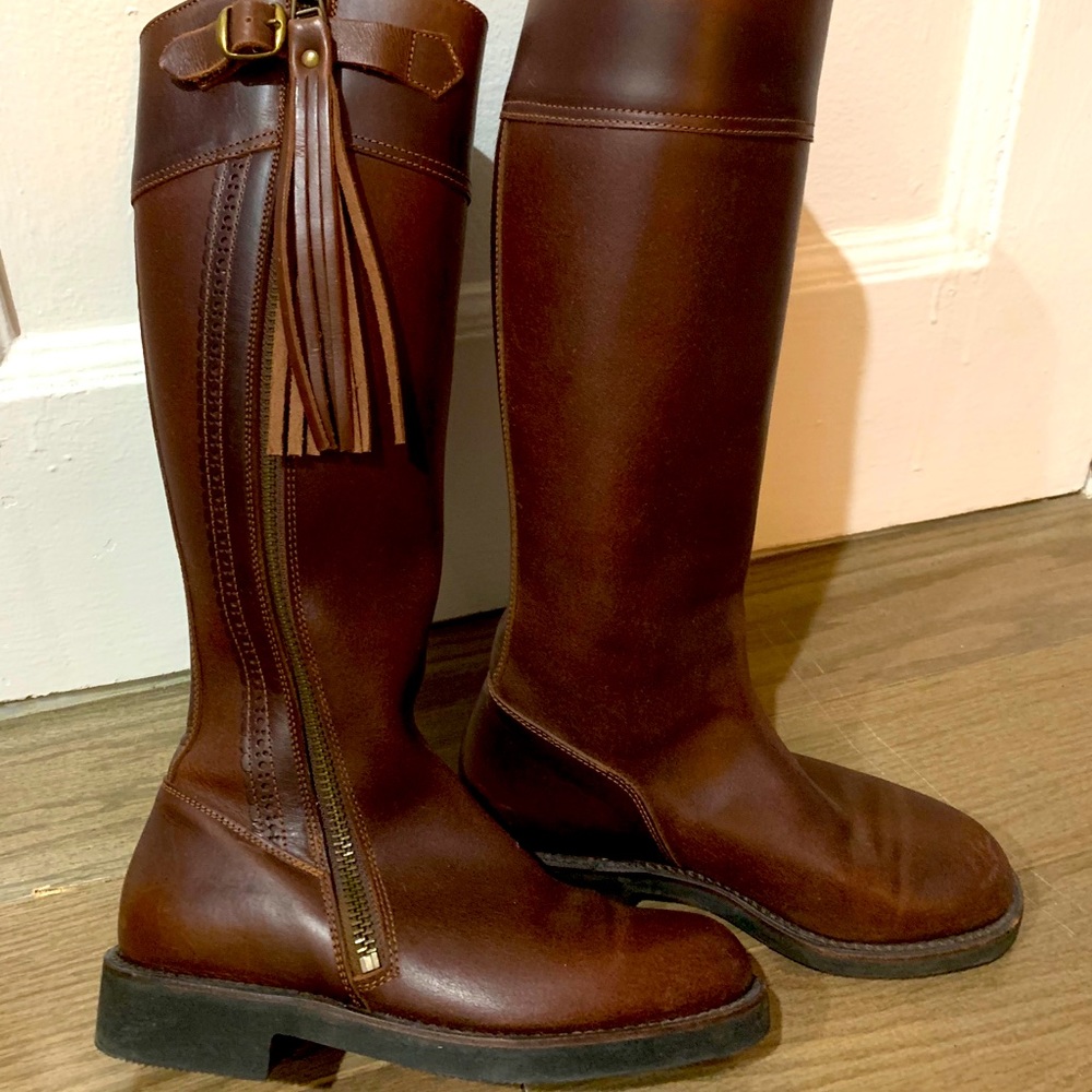Spanish Boot Company Tassel Riding Boots